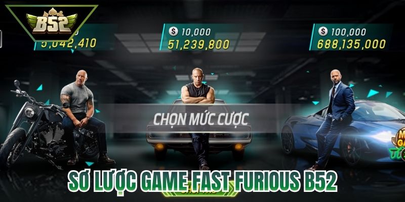 Sơ lược nội dung game fast furious B52