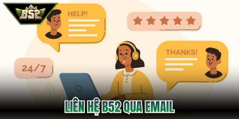 Liên hệ B52 qua Email