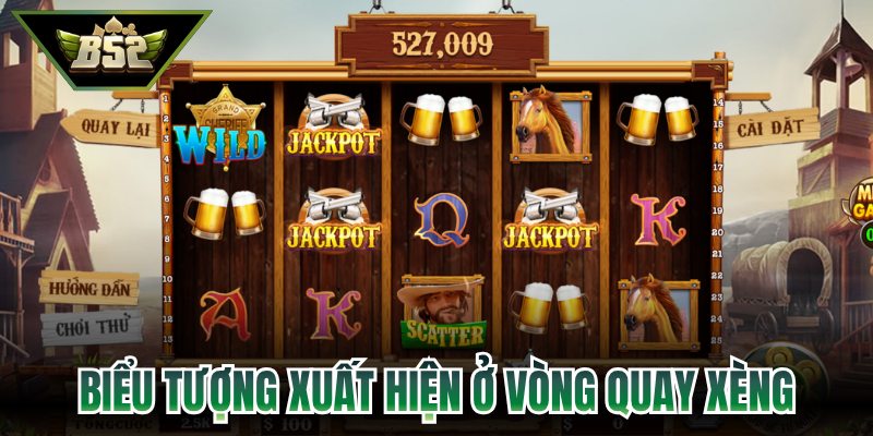 Biểu tượng xuất hiện ở vòng quay xèng