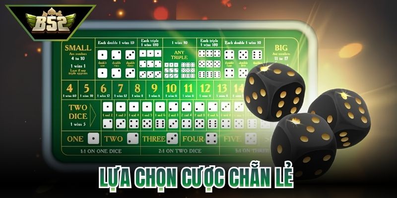 Lựa chọn cược Chẵn Lẻ 